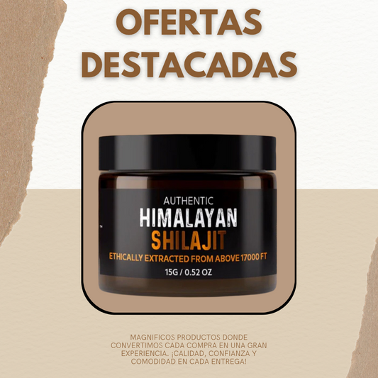 SHILAJIT HIMALAYA™| Energía y vitalidad natural al instante.